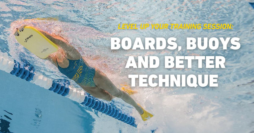 Level up your training session with boards, bouys & better technique.