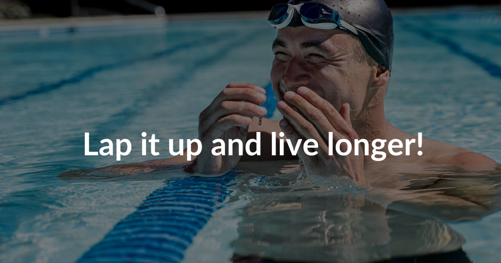 Research shows swimmers live longer than walkers and runners