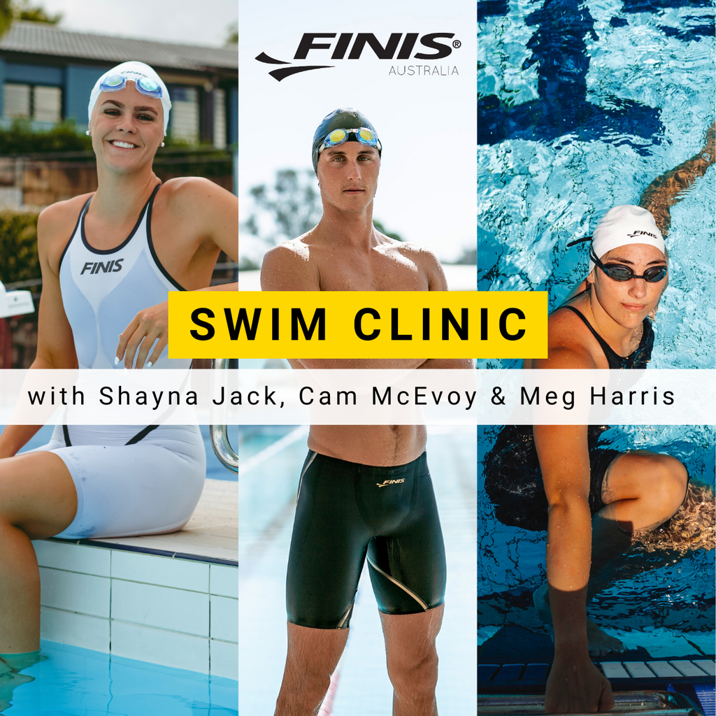 FINIS Swim Clinic with Shayna Jack, Cam McEvoy and Meg Harris