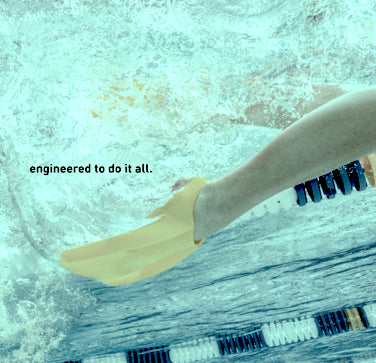 FINIS Edge fins are engineered to improve your swimming technique and speed