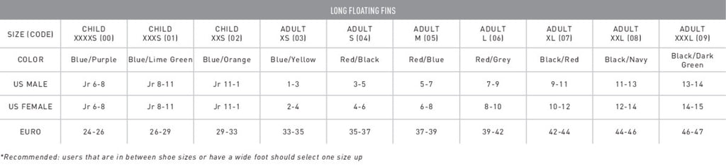 Junior Long Floating Fins :: FINIS Australia