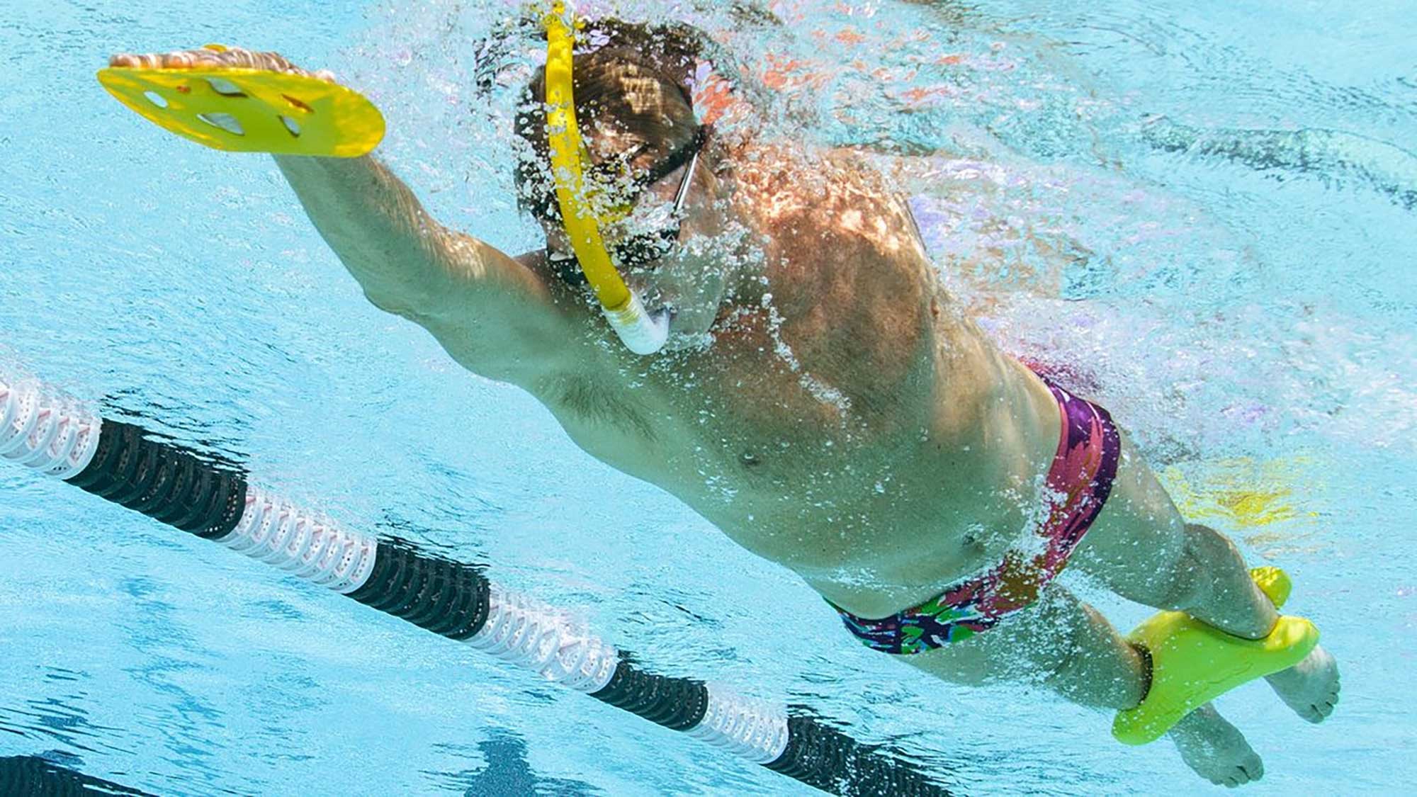 thumbnail image 2 of Finis Manta Paddles - Swim Training Paddles For Lap Swimming - Swim Gear For Swimmers Of All Experience Levels Pool And Swimming Accessories 2 of 13