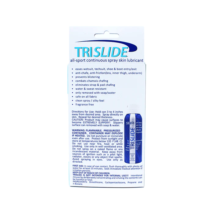 TRISWIM Trislide ⎹ Anti-Chafe Continuous Spray Skin Lubricant