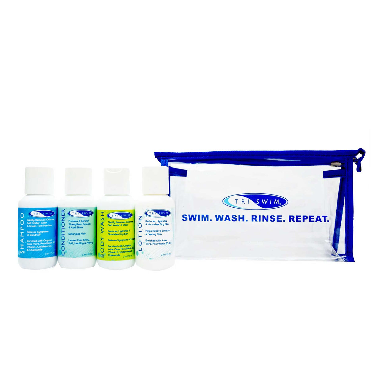 TRISWIM Chlorine Removal Travel Kit ⎹ hair + body finisaustralia